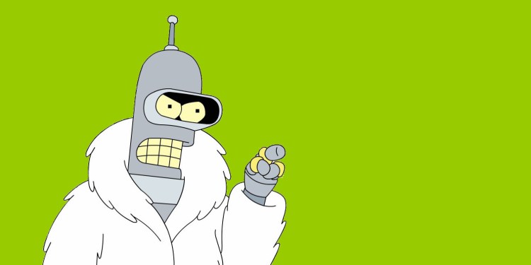 Futurama's Bender, borrowed from hollywoodhatesme.wordpress.com